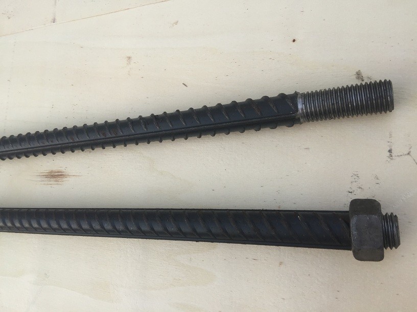 Building Material Steel Reinforcement Bars / Deformed Steel Bars N20x600mm