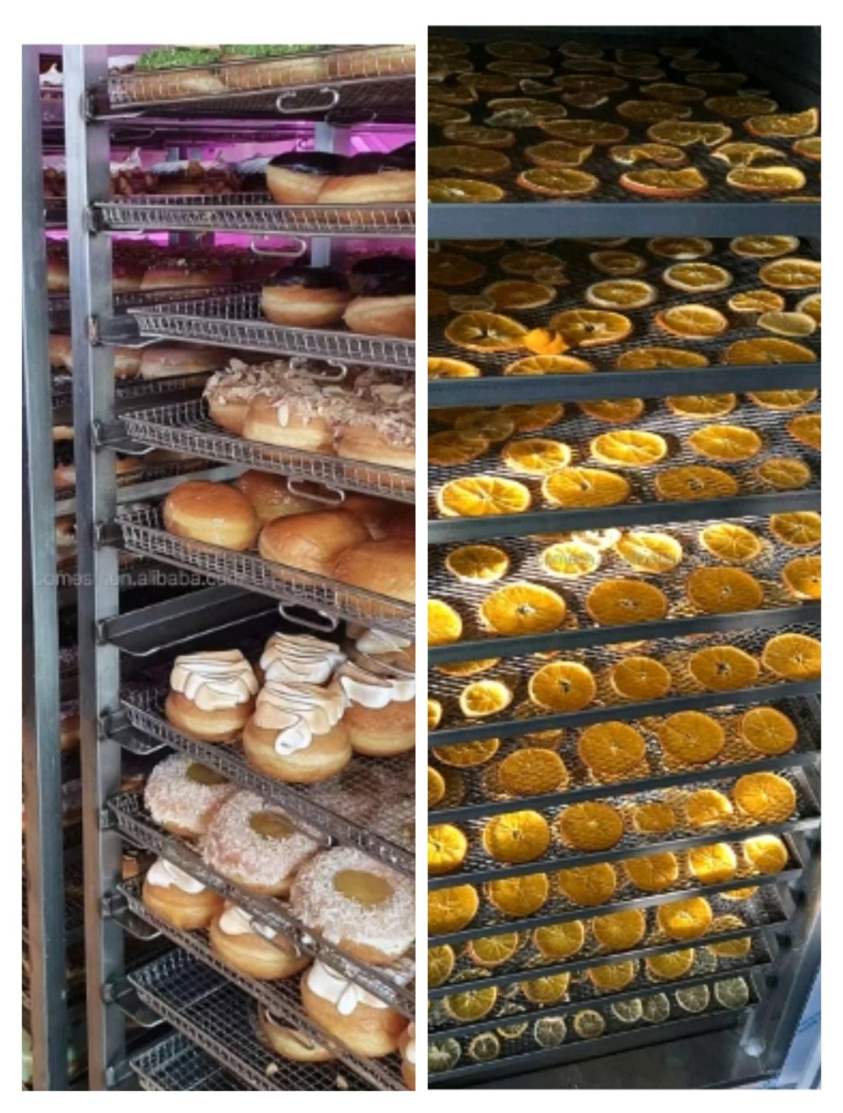 Multifunctional Stainless Steel Bakery Tray Rack Trolley For Hotel Bar Cleaning Service Equipment