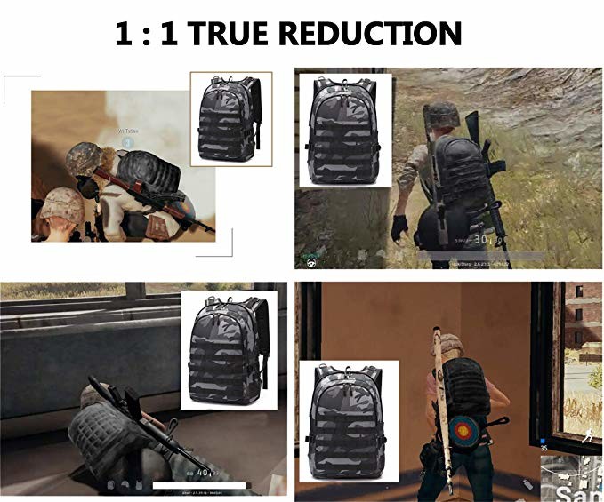 Level 3 Black Military Tactical Bag Tactical Hunting Pack Casual Style OEM / ODM