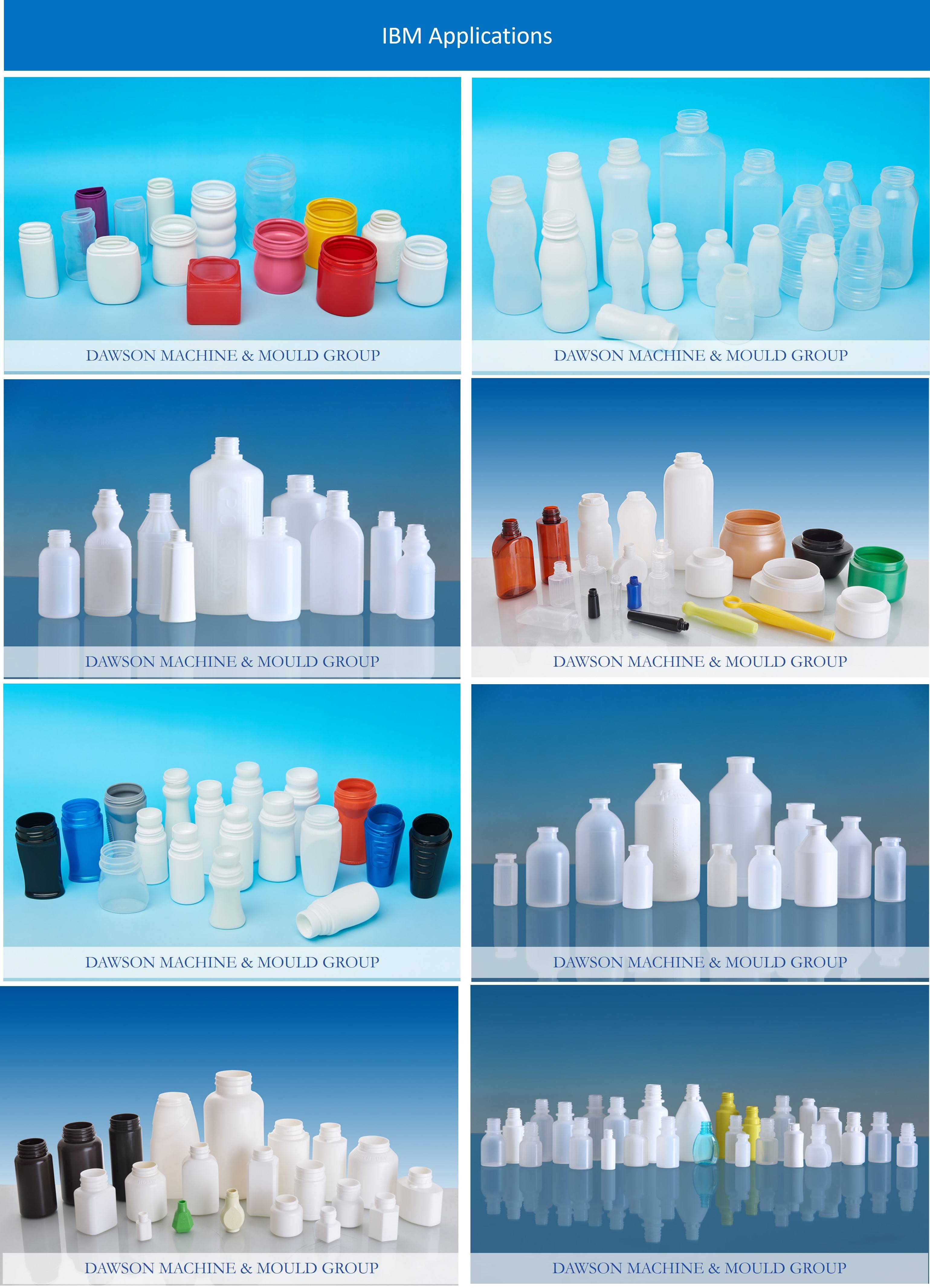 Good quality Square pe pp bottle machines small injection blow molding machine price