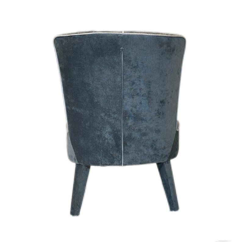 Wholesale Restaurant Simple Frosted Velvet Cloth Chair Home Dining Room Hotel Furniture