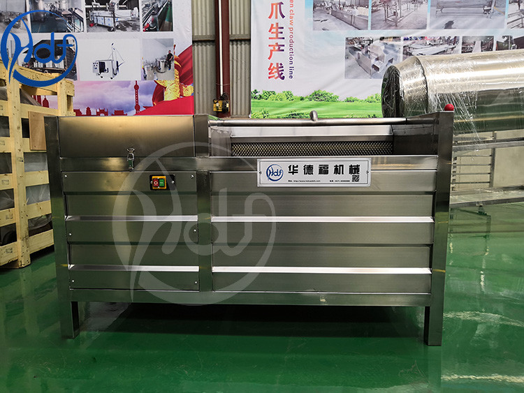 Rotary Type Sweet Potato Peeler Machine Ginger Peeling Equipment