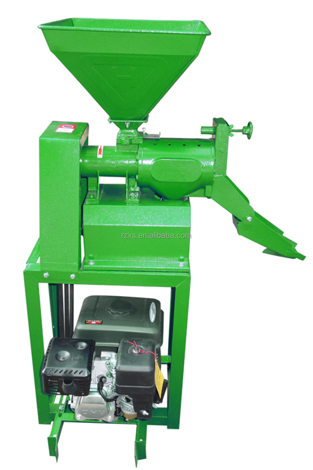6n70 Mini Rice Milling Machine with Gasoline Engine and De-stoner at Competitive