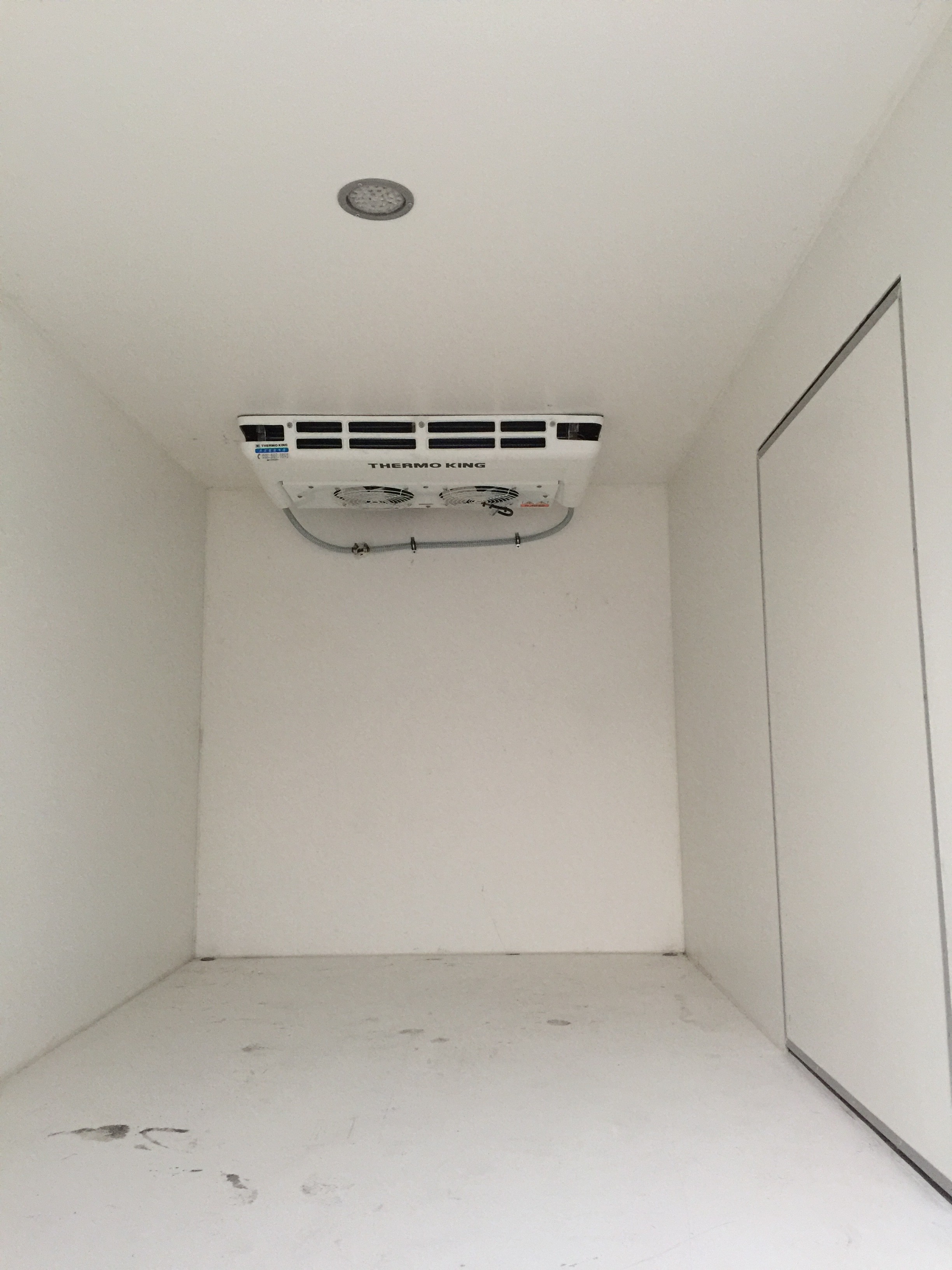 Mini Commercial Truck Refrigerators 8 tons 4x2 for frozen and fresh cargo -18 C