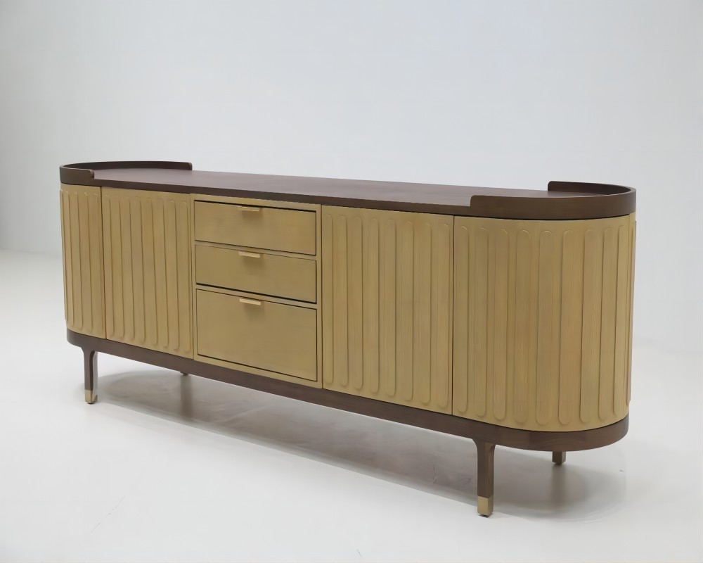 Modern Kitchen Marble Cabinets Wooden Italian Upholstery Sideboard Cabinets
