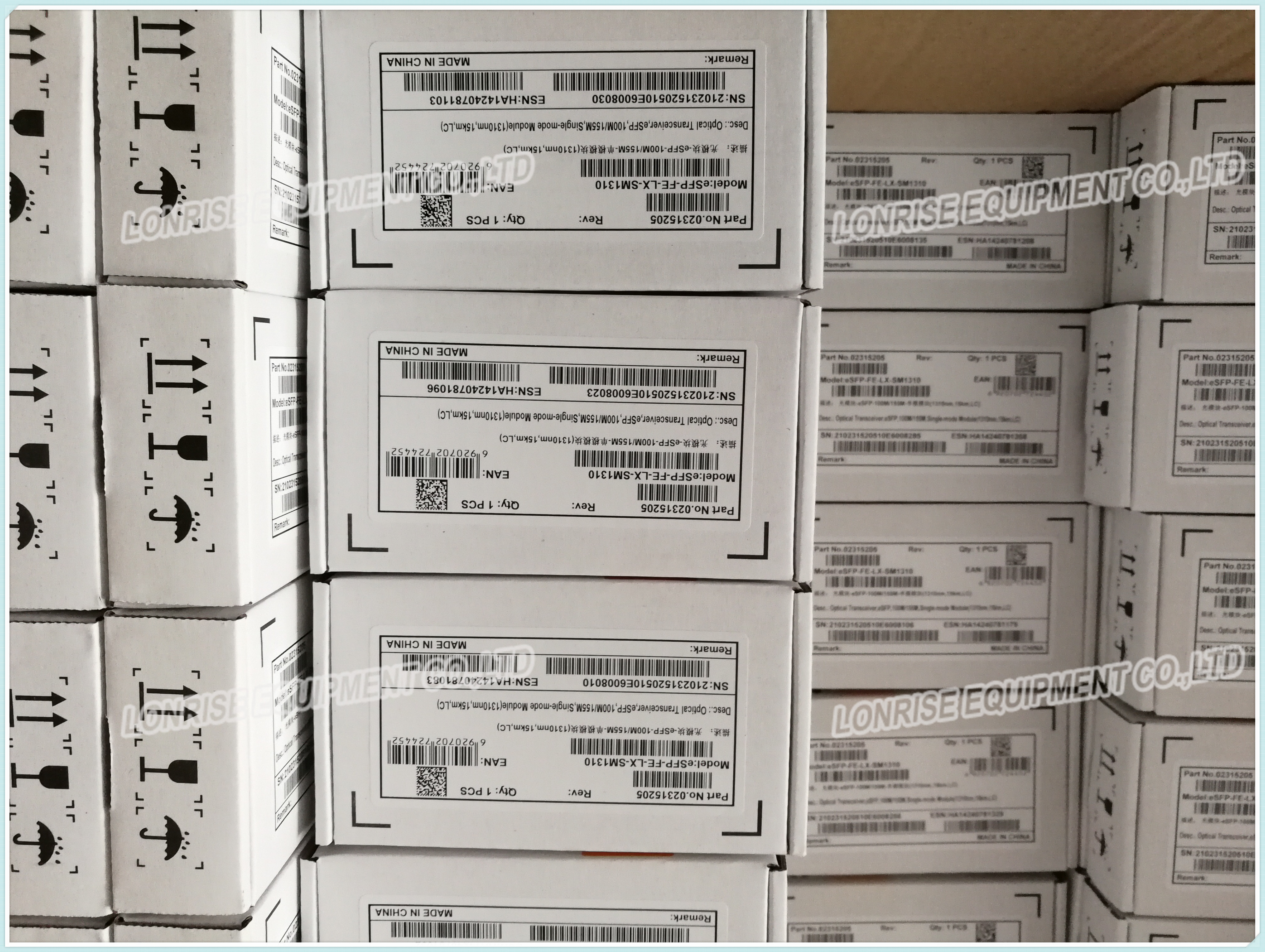 Professional Huawei SFP Module SFP-GE-LX-SM1310-A eSFP Single Mode Fiber Transceiver
