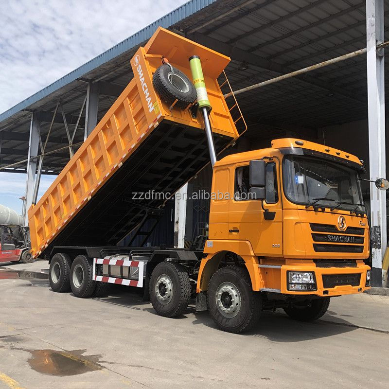 Forward Shift Number 12 Used SHACMAN Dump Truck 8X4 6X4 420HP for Heavy Duty Mining