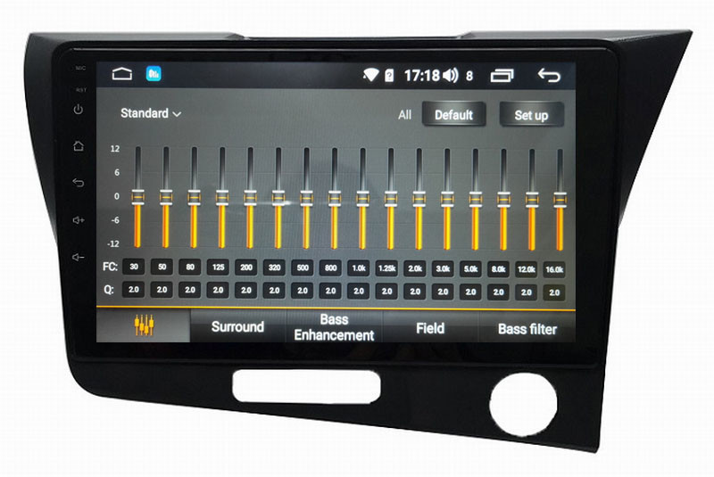 Ouchuangbo android 10.0 car audio gps for Honda CRZ RHD wth swc DSP stereo head unit 4GB+64GB