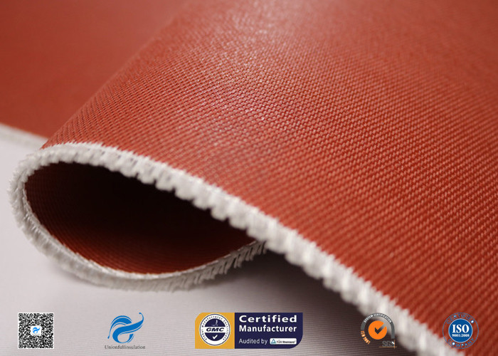 Fireproof Materials Silicone Coated Fiberglass Cloth Non Toxic Double Sides