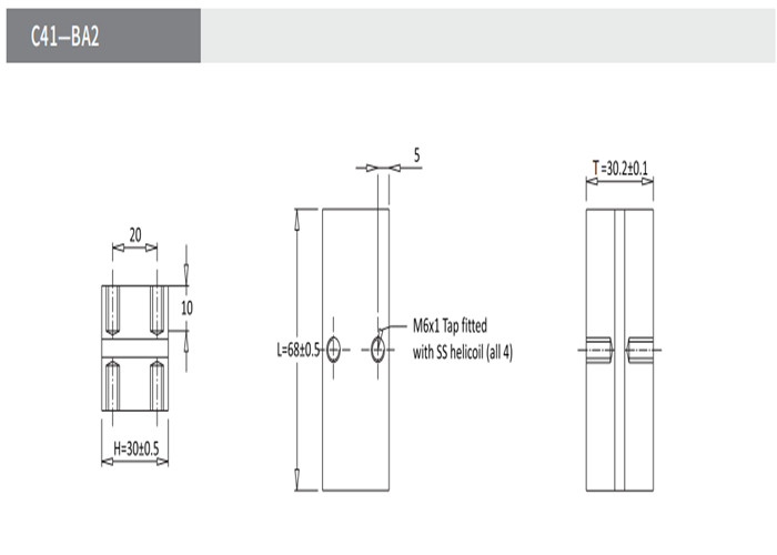 330nF Conduction Cooled 800Vrms 400kVar Power Film Capacitor