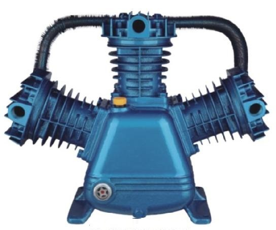 Oil Sight Glass and 3 HP Horsepower in 120V/240V Voltage Air Compressor Head for Industrial