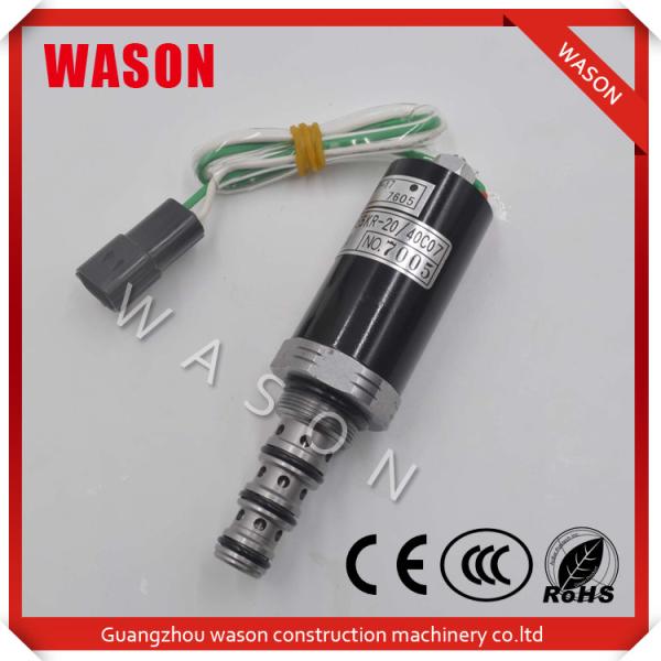 Main Pump Solenoid Valve Kobelco Spare Parts KDRDE5K-20 30C12A-111 SKX5P-17-212A