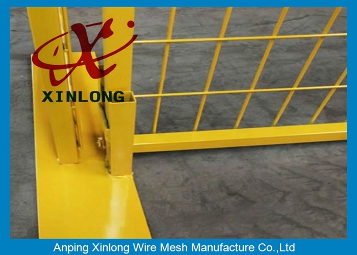 Customized Temporary Metal Fencing For Construction Site and Temporary Area