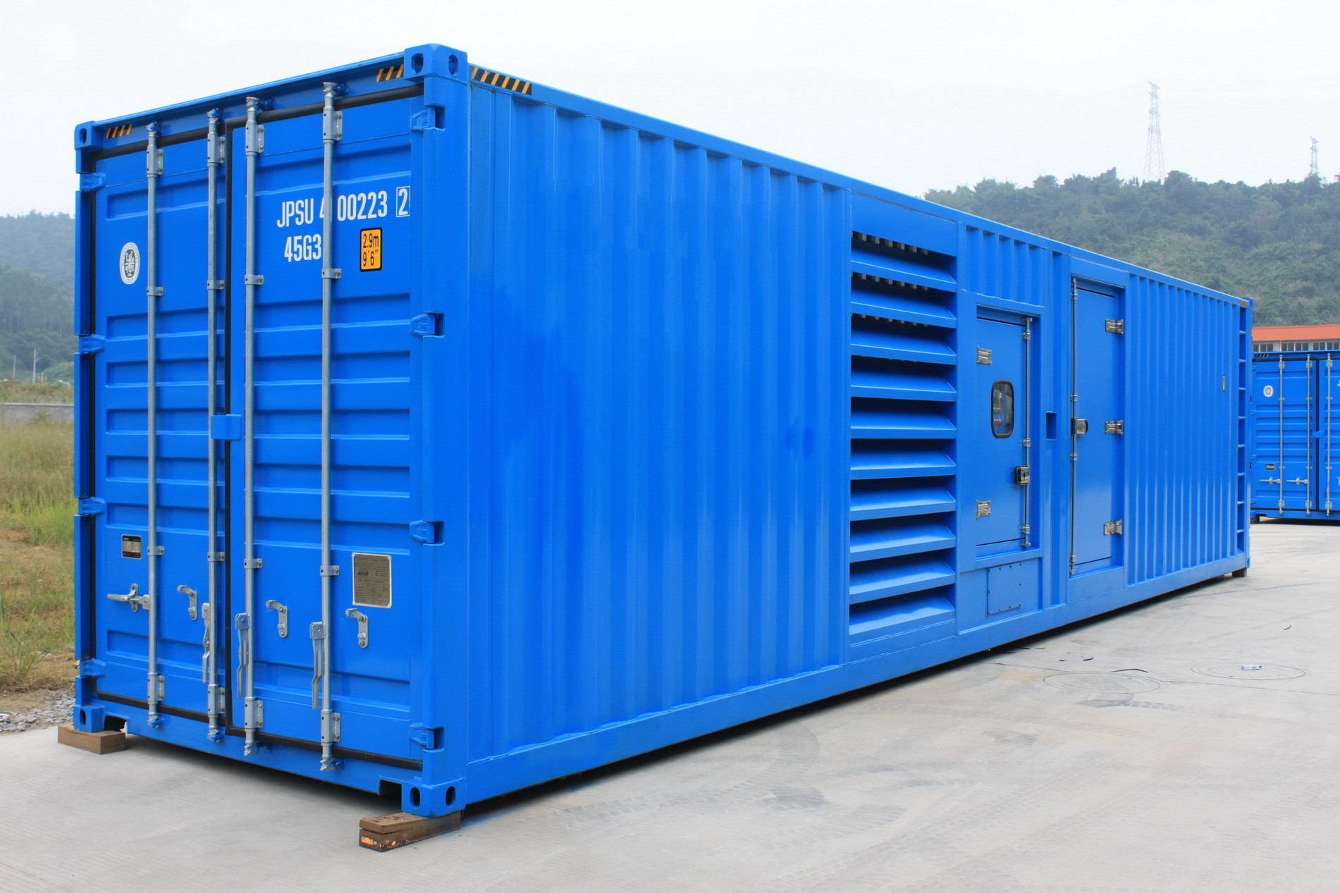 MTU 1000KW 1250KVA Genset Silent Diesel Generator Set 12V4000G23