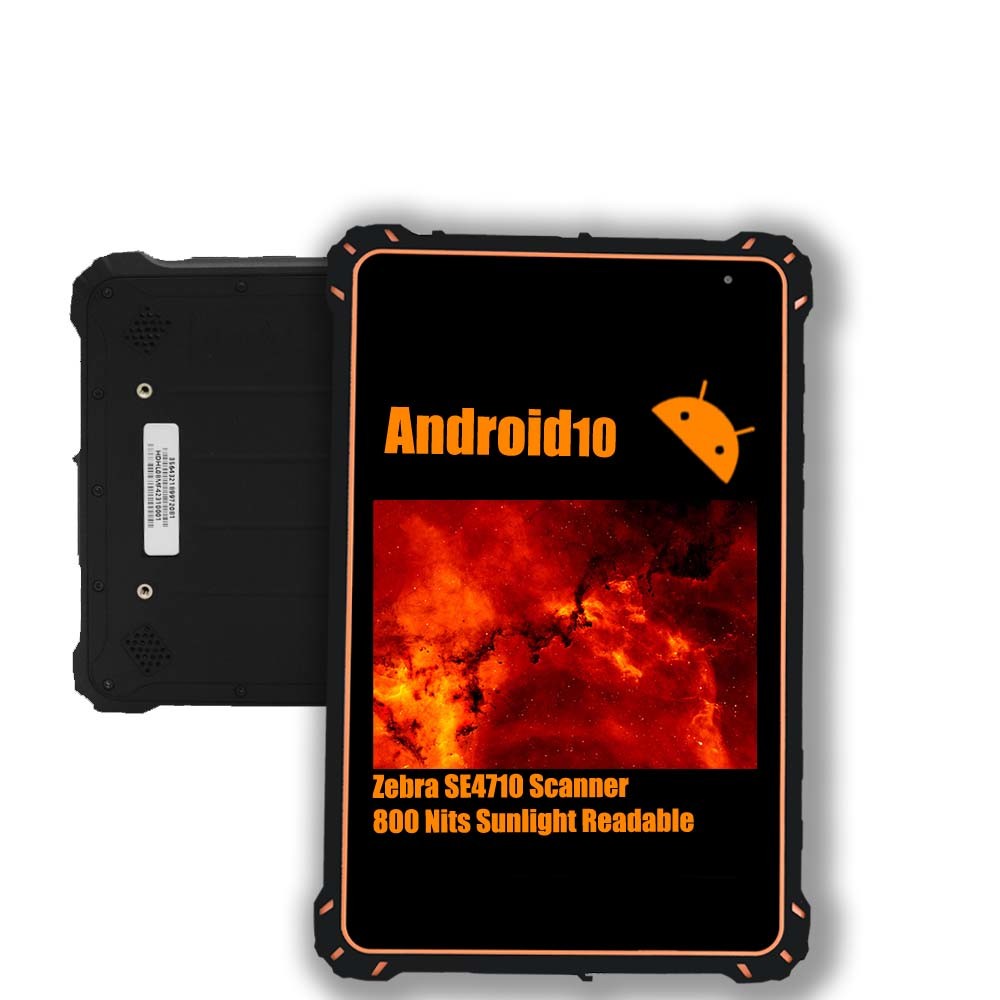 Portable LTE Industrial Fanless Mini PC 8 Inch 300cd/M2 Brightness