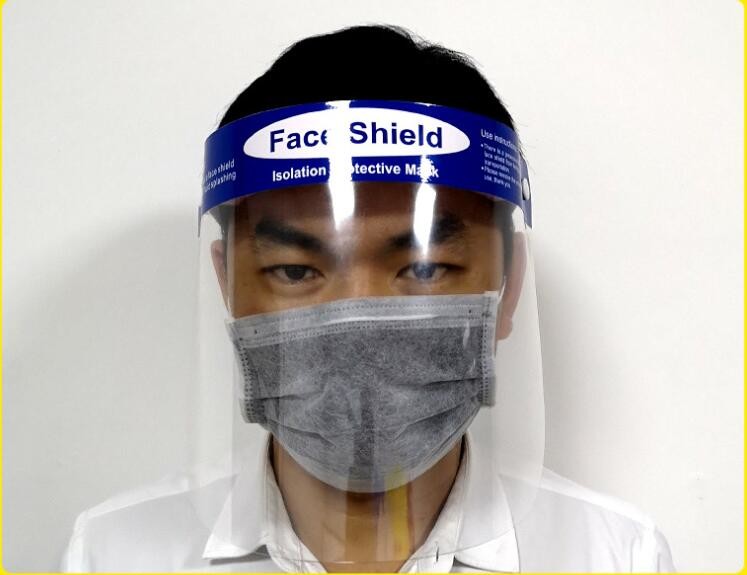 Medical Safety Face Shield Ppe Anti Virus Safety Protection With CE FDA Certificate