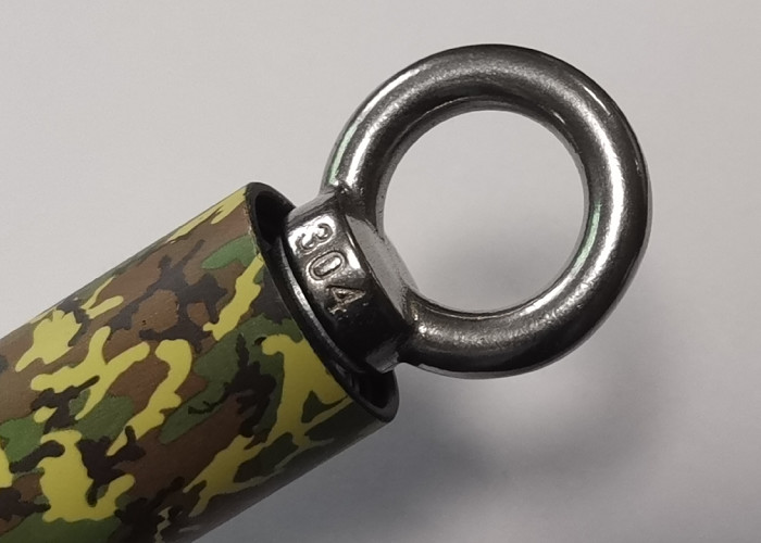 Camouflag Aluminum Double Swivel Bar For Dual Cable Functional Trainers