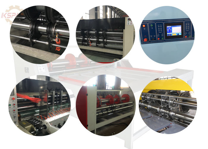 Automatic Feeding Rotary Sheet Cutting Mchine , Paper Creasing Machine