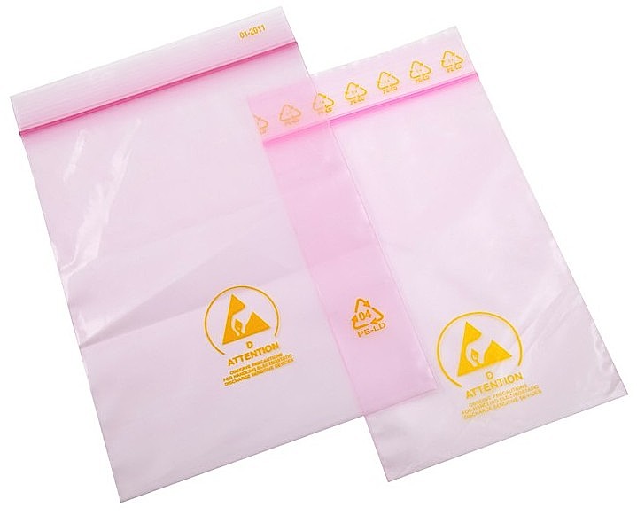 0.10mm thickness Vacuum ESD Shielding Bags for PCB motherboard