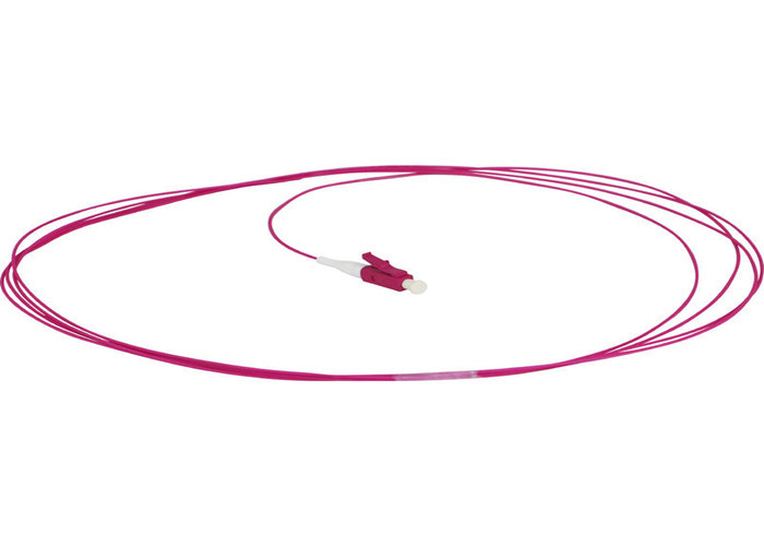 Grade A Fiber Optic Pigtail Singlemode Or Multimode 0.9mm SC PC RoHS Compliant