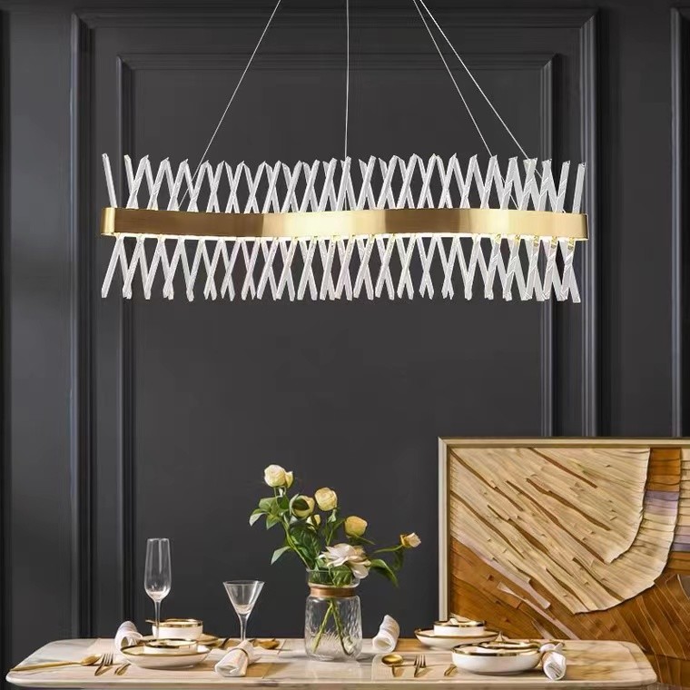 Decoration LED Crystal Chandelier Hotel Lobby Chandelier Crystal Lighting From China