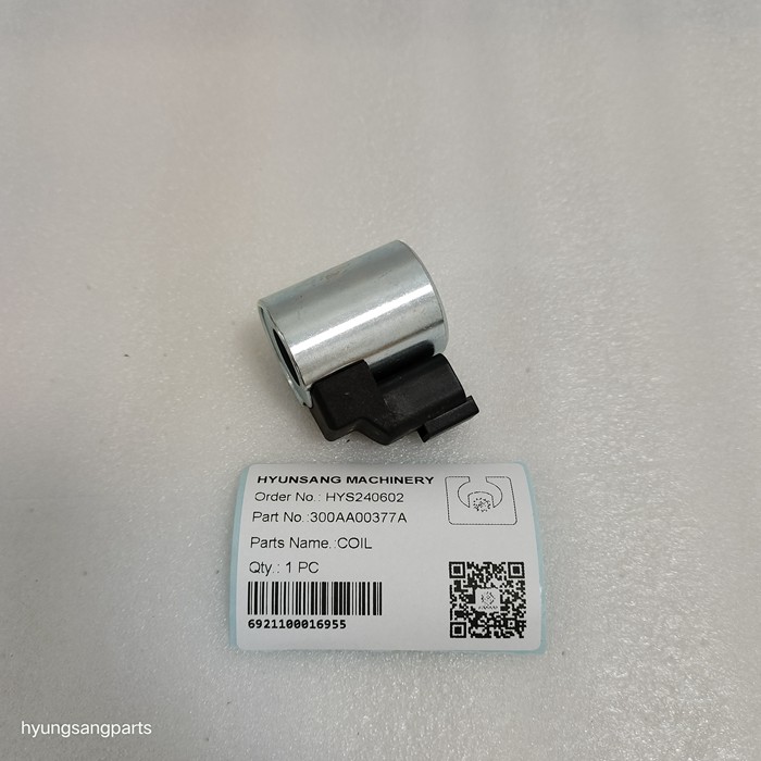 Electronic Part Coil 300AA00377A For Construction Machinery Solenoid Valve