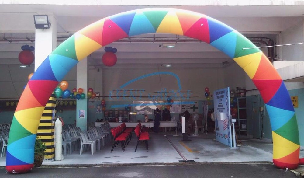 Customized Logo Brand Inflatable Start and Finish Line Arches Inflatable Sport Arch Gate for Sale
