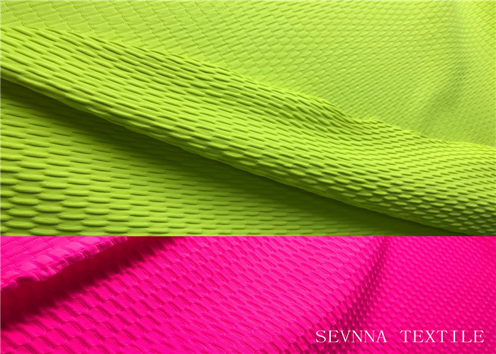 Lycra Material Performance Knit Fabric , Digital Printing Sport Knit Fabric