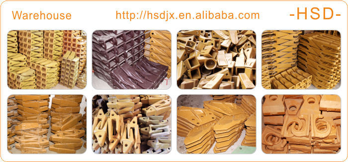 Doosan parts excavator parts case excavator bucket teeth point bolt on bucket tooth bucket tip DH280 2713-9038RC