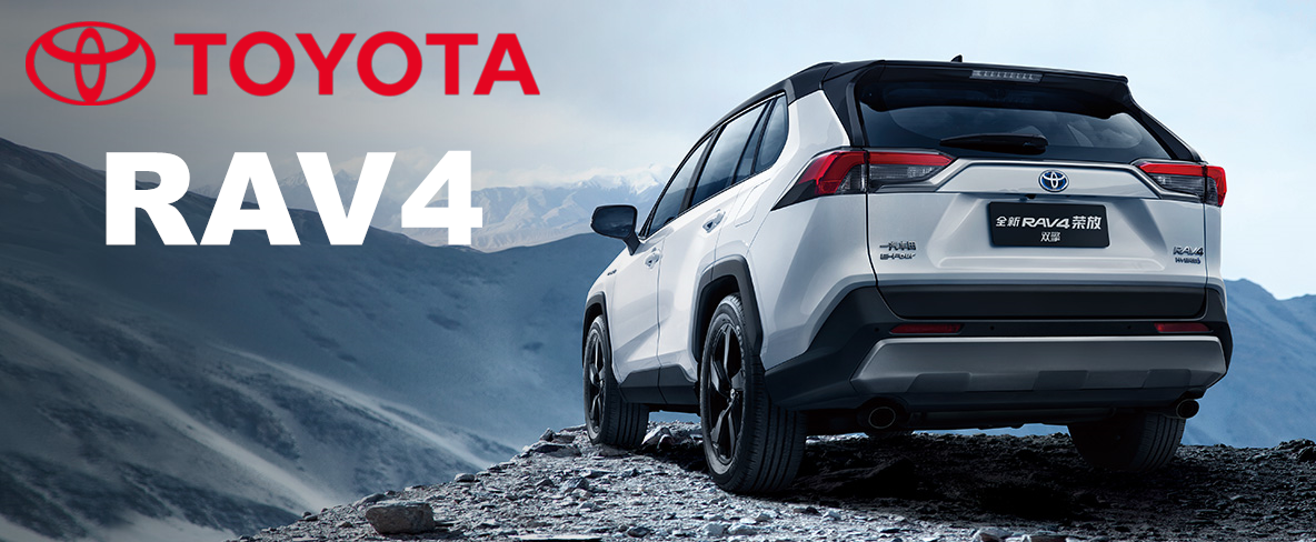 To-yota RAV-4 Compact SUV Hev Car Dual-engine 2.5L Cvt Elite Version 5 Seats SUV Fuel Electric Hybrid Car in Compact Size