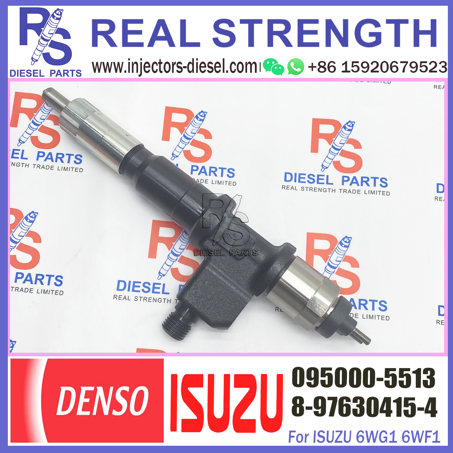 Diesel injector assembly pump common rail injector 095000 5513 0950005513 095000-5513 for diesel engine