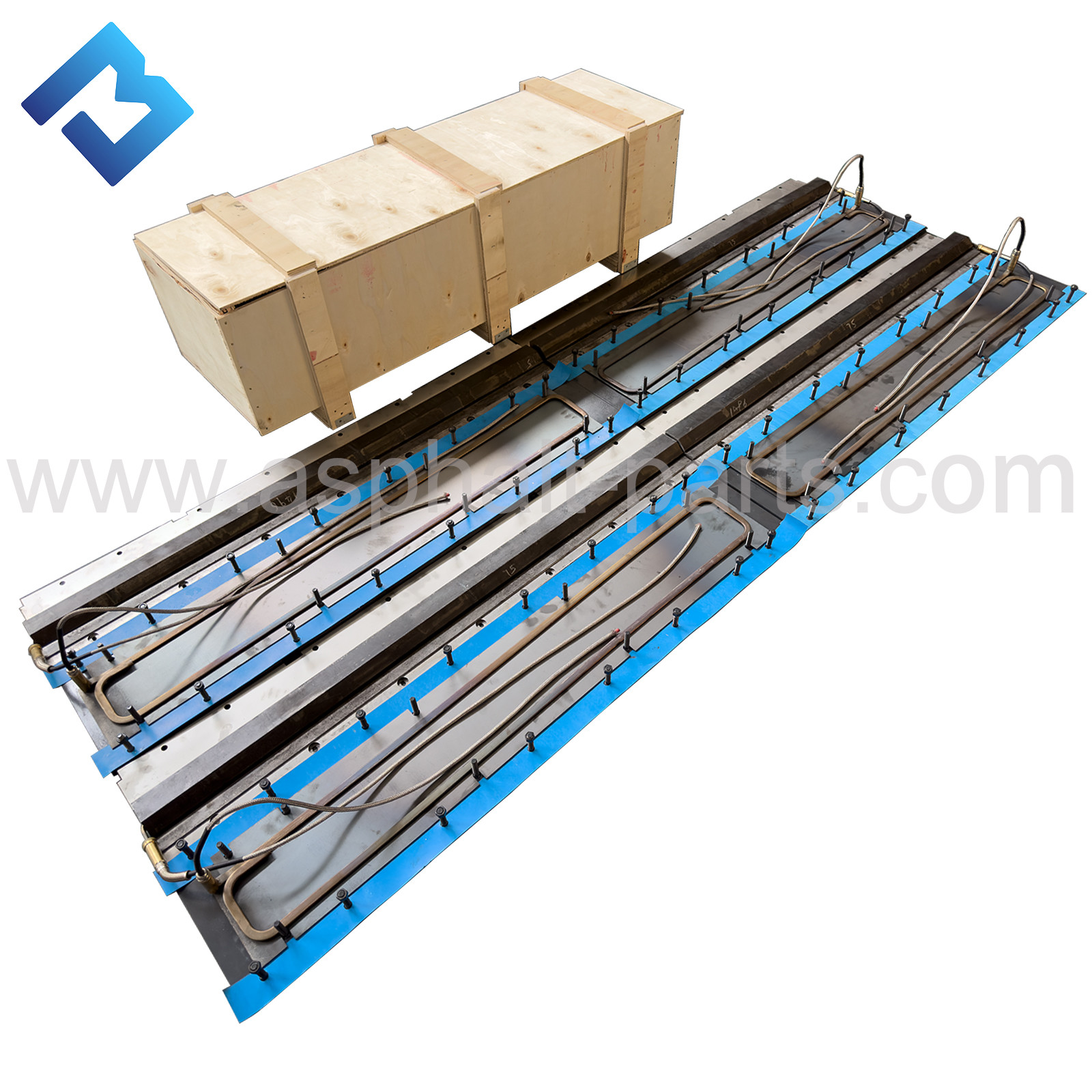 High quality basic screed unit stove AB600-2TV 2073390 for Asphalt paver NM400 Hardox400