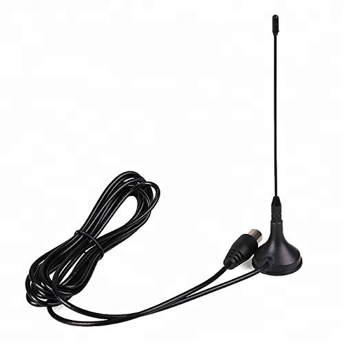 Direct Current Protected High Gain Car Radio Antenna with Magnetic Base and IEC Connector
