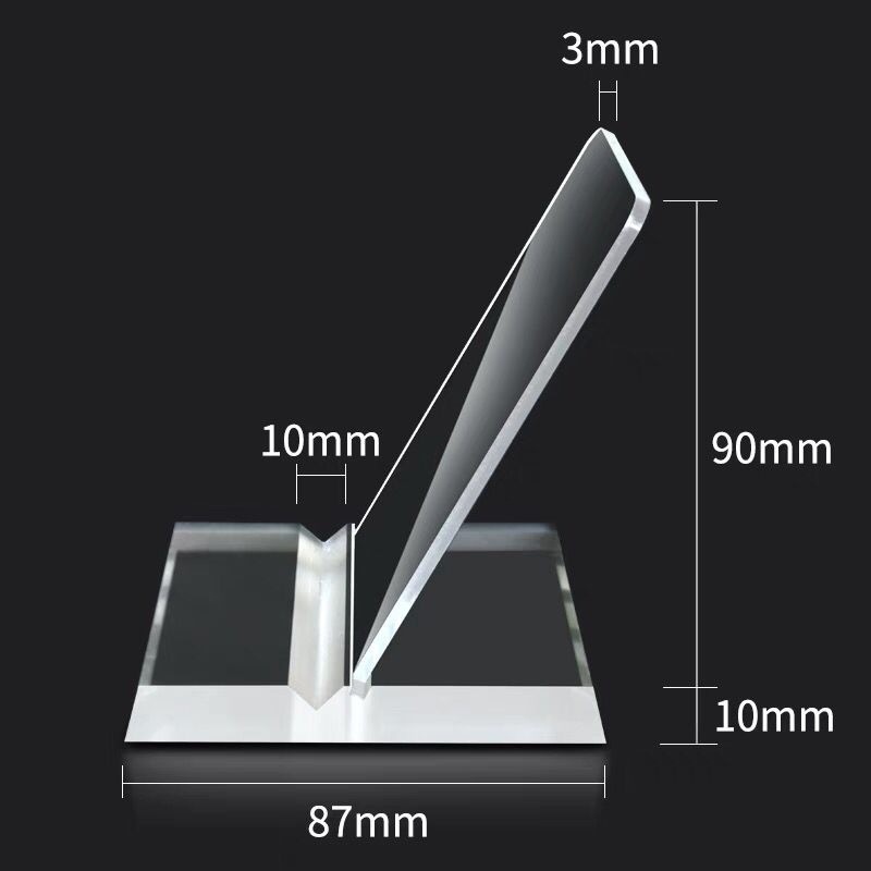 Custom Clear Acrylic Phone Holder Plexiglas Menu Holder Card Holder Wholesale Multi-Purpose Display Solutions