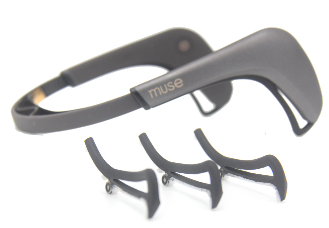 Custom Silicone Case Cover on Metal Elastomer Earhook for Muse Brainlink Conductive Silicone Earhook
