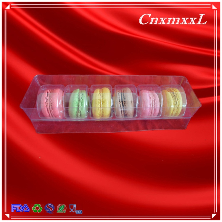 6in1 23cm Length Macaron Window Box Empty Valentines Chocolate Box