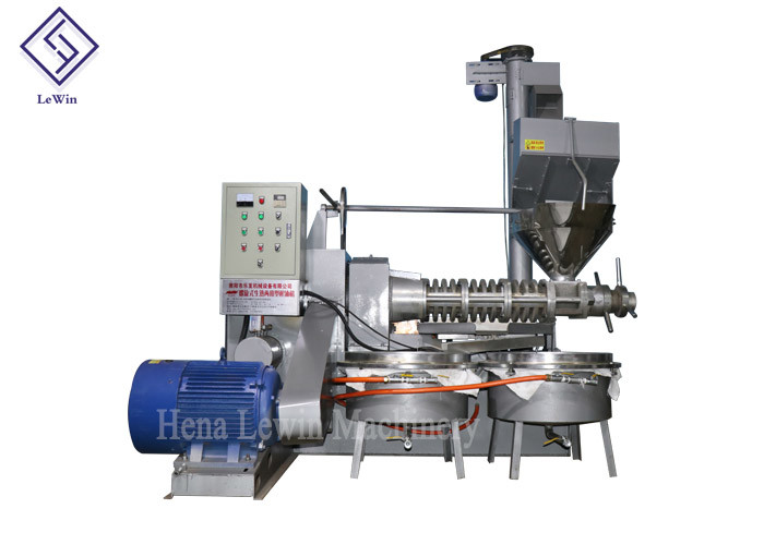 Hot press and cold press spiral oil press machine high quality edible oil machine