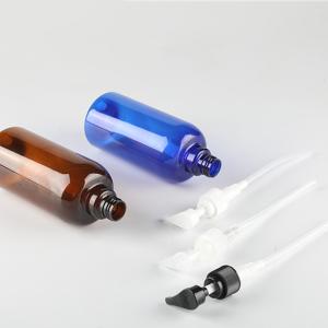 Buy cheap Spiral Plastic Cosmetic Tubes Round Long Neck 500ML product