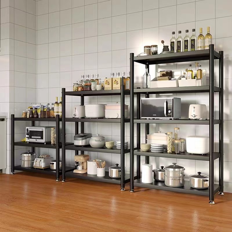 4 Layers Heavy Duty Metal Storage Racks For Garage Warehouse Storage Removed