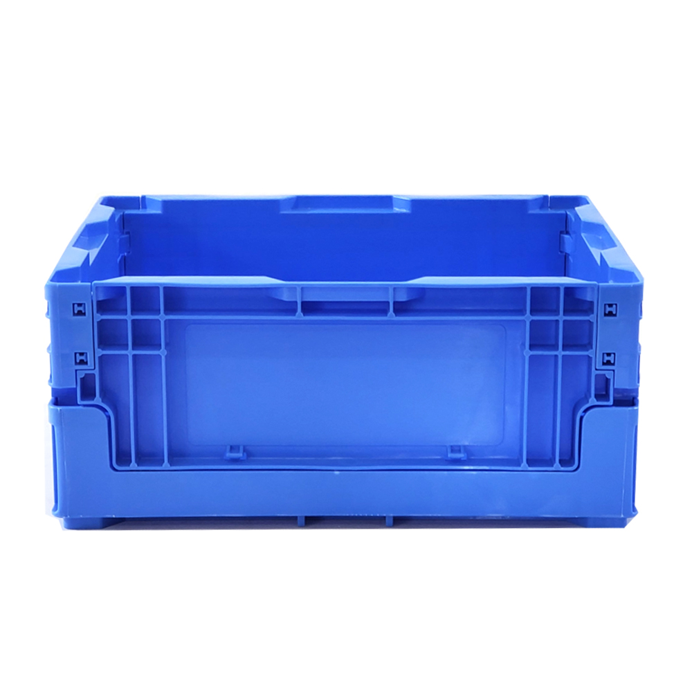 Industrial Packaging Folded Size 365*275*80mm PP Collapsible Plastic Storage Crate Box