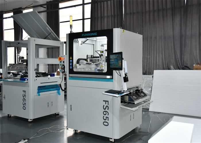 Production Type Ultrasonic Spraying System 15.6 Inch High Definition Touch Screen