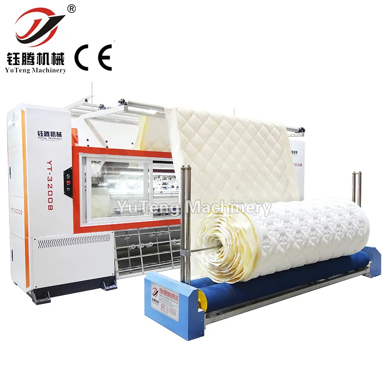 Industry High Speed Chain Stitch Multi Needle Quilting Sewing Blanket Machine