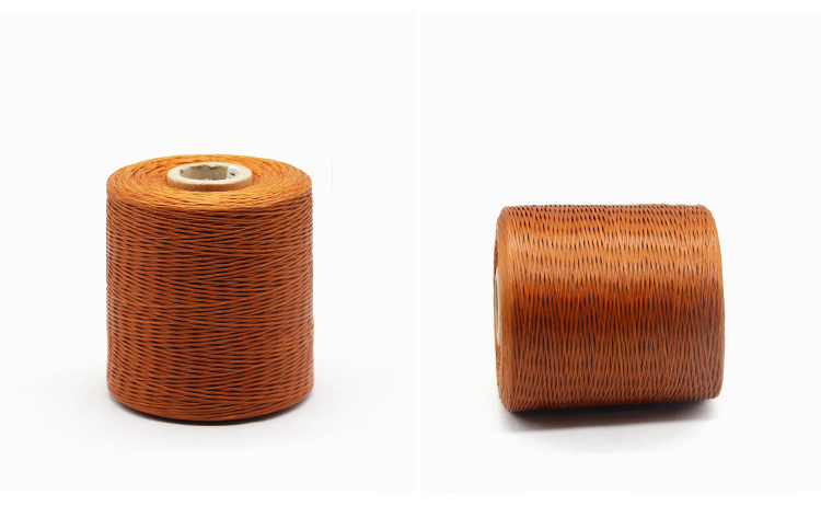 210D/1*16 Waxed Thread 1mm Polyester Thread for Steering Wheel Sewn Chemical-Resistant
