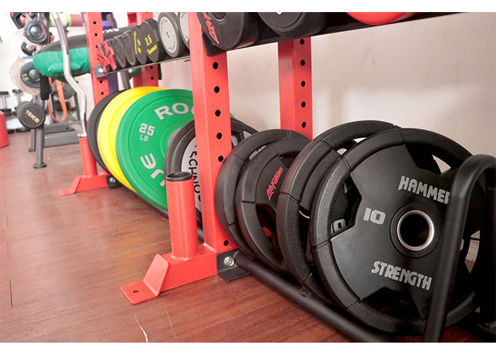 Life Fitness Gym Training Accessories , Fixed Rubber Barbell Weight Plates