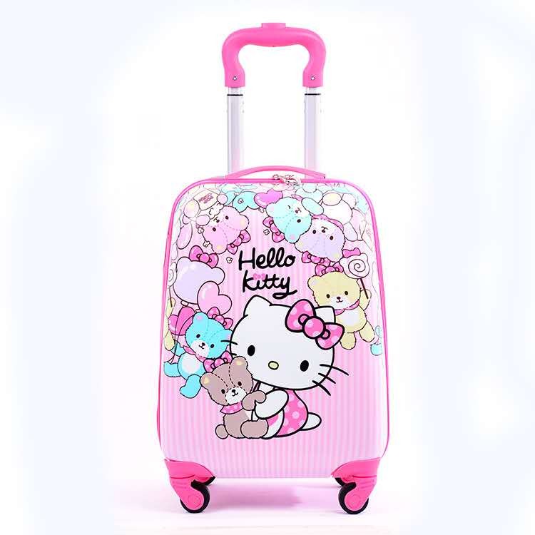 Customize made ABS Kids school Bags Cabin Luggage With Animal Printing