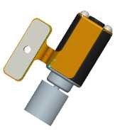 2.7v Super Small Smt Vibration Motor 85mA Max Current For Watch / Bracelet