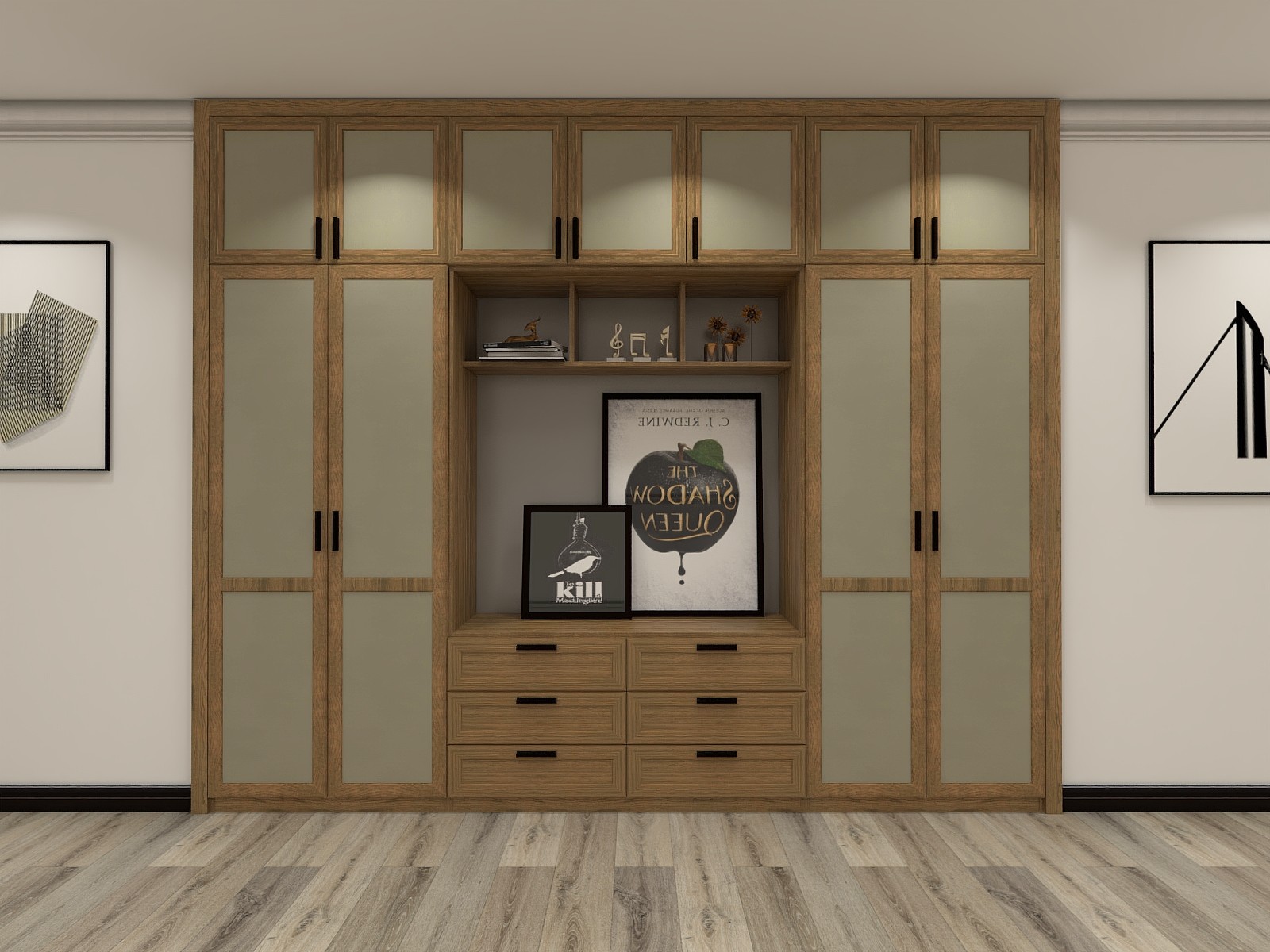 Divider Cabinets of living room custom furniture wine storage racks and pantry closet organizer