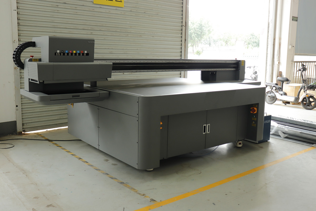850KG UV LED Flatbed Printer With USB3.0 Ethernet And Serial Interface