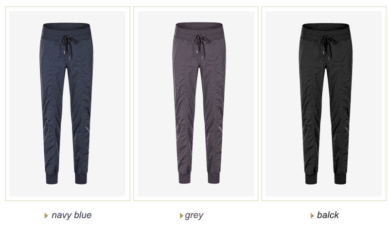 Fashion Woven Fabric Women's Loose Fit Pocket Yoga Pants For Autumn Winter