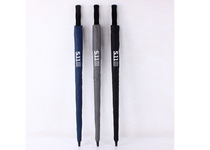 Black Promotion 30 Inch Vented Golf Umbrella , Large Golf Umbrella Windproof